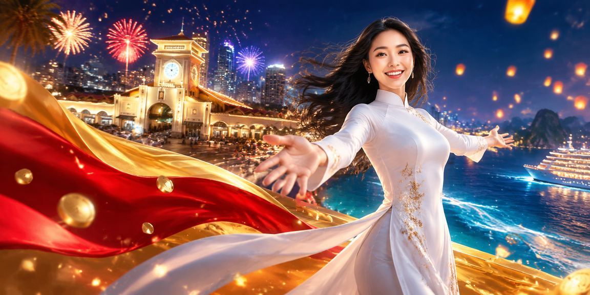 Người dùng TP.HCM trải nghiệm giải trí trực tuyến trên điện thoại trong không gian văn hóa áo dài