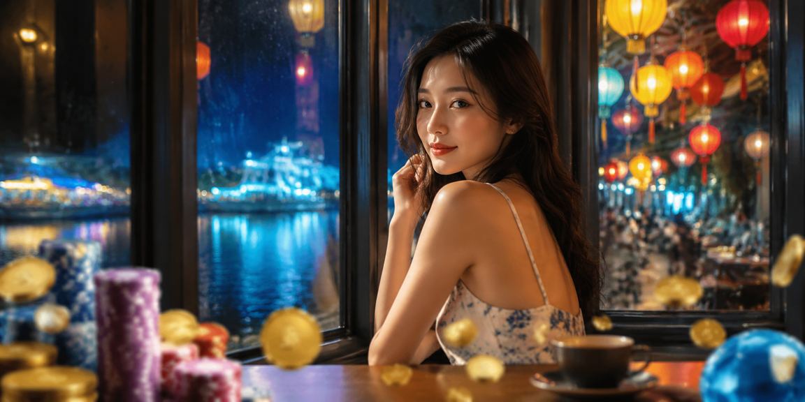 Người dùng tại Huế thưởng thức cà phê và dùng r60i trên điện thoại